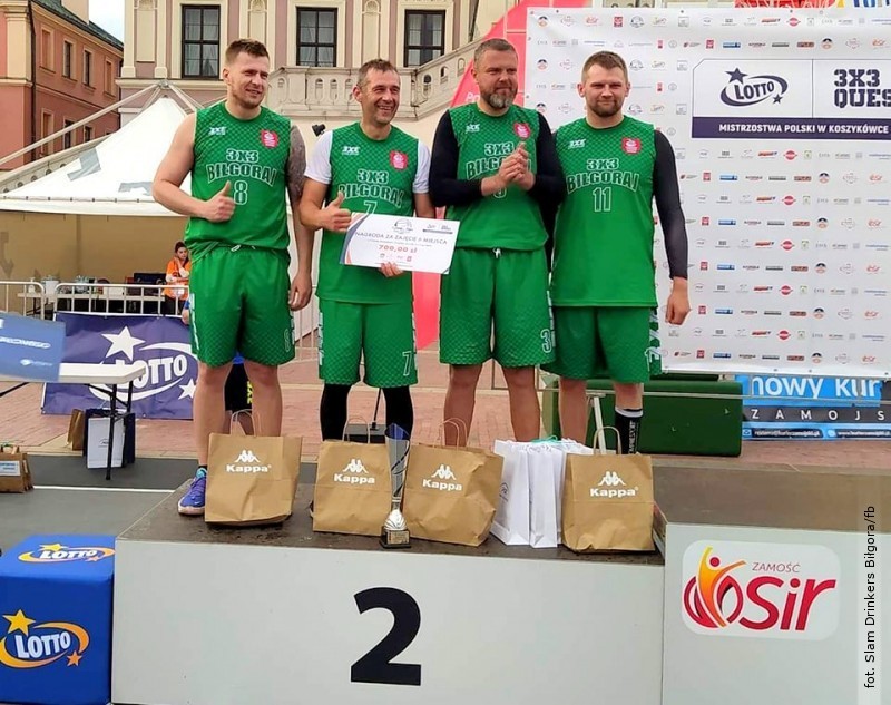 Podium dla Slam Drinkers Biłgoraj