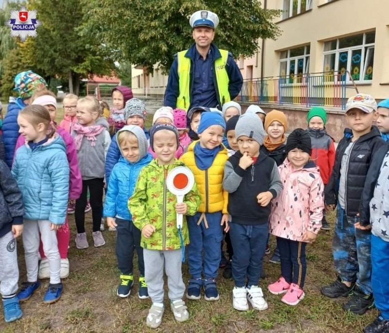 Policjanci odwiedzili przedszkolakw