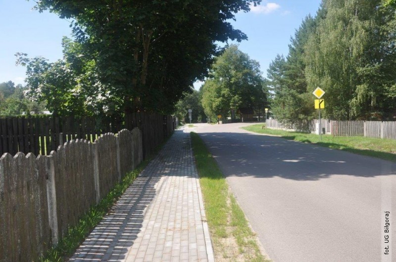 Mieszkańcy doczekali się chodnika