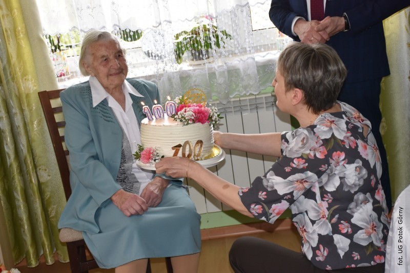 Jubileusz 100-lecia urodzin mieszkanki powiatu