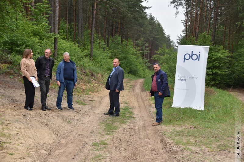 Nowe drogi w gminie Biłgoraj. Oficjalnie przekazano plac budowy