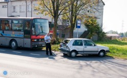 Autobus najecha na Volkswagena