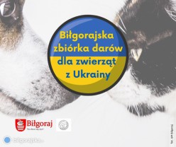 Zbirka darw dla zwierzt z Ukrainy
