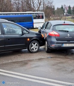 Zderzenie osobwek w Jzefowie