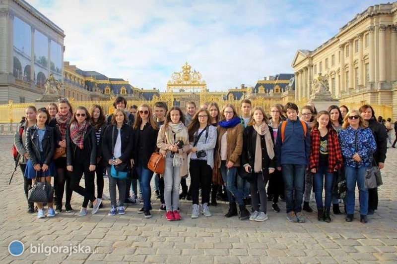 Uczniowie ONZ-tu na wycieczce we Francji