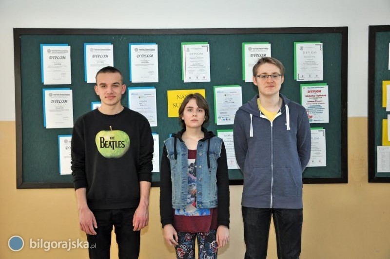 Uczniowie LO im. ONZ w Biłgoraju laureatami zamojskich konkursów