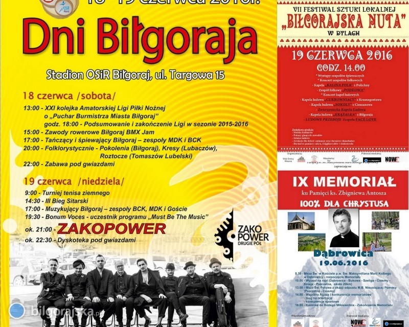 Dni Bigoraja, Festiwal, Memoria
