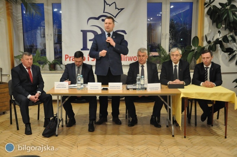 Spotkanie z parlamentarzystami PiS i wojewod lubelskim