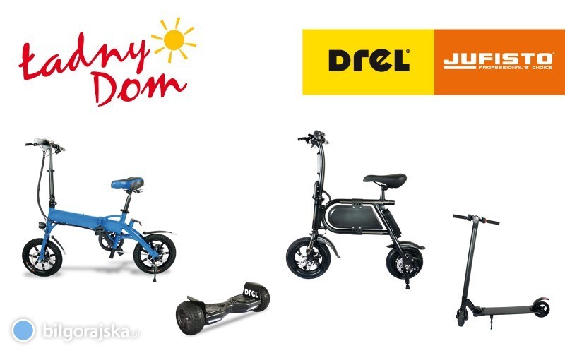 Elektryczne rowery, hulajnogi i deskorolki w ADNYM DOMU