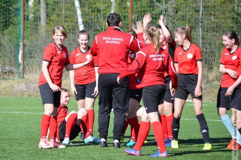 RWKS Sparta Biłgoraj zaprasza dziewczęta na zajęcia z piłki nożnej