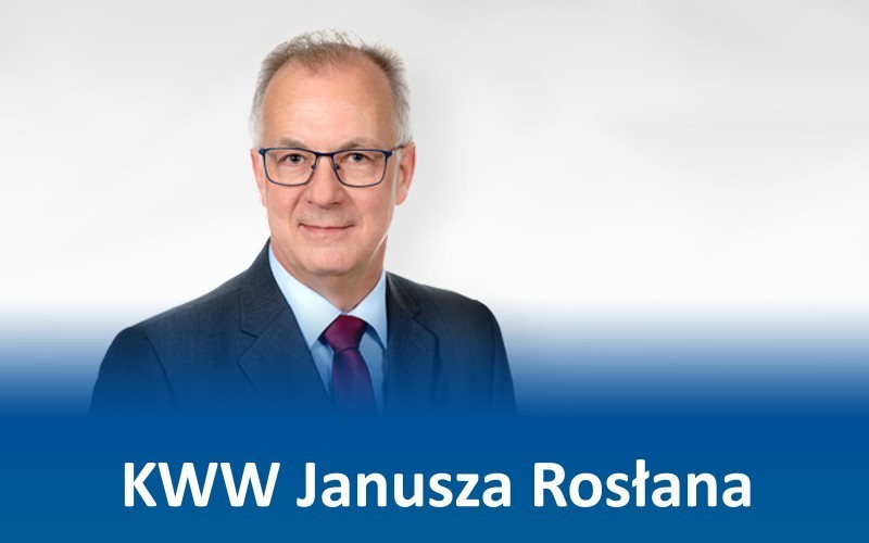 Podzikowania KWW Janusza Rosana