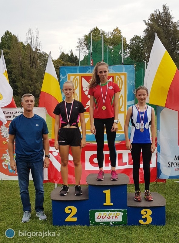 Złoty medal Oliwii w Międzywojewódzkich Mistrzostwach U16 w lekkiej atletyce