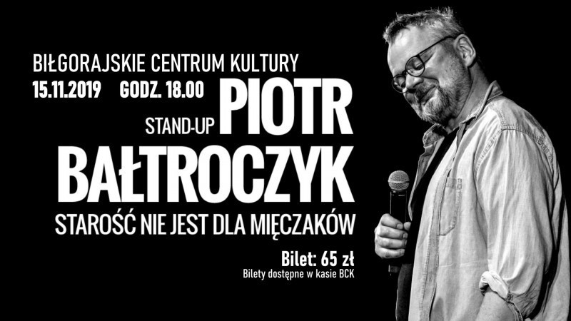 Wygraj bilet na Stand-up Piotra Batroczyka