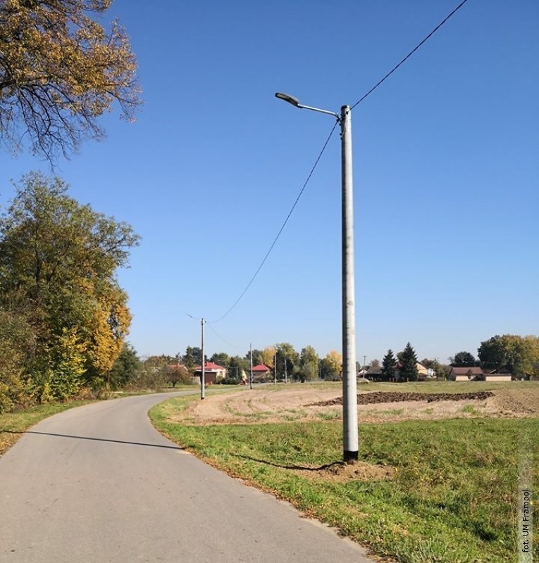 Modernizacja owietlenia ulicznego w gminie Frampol