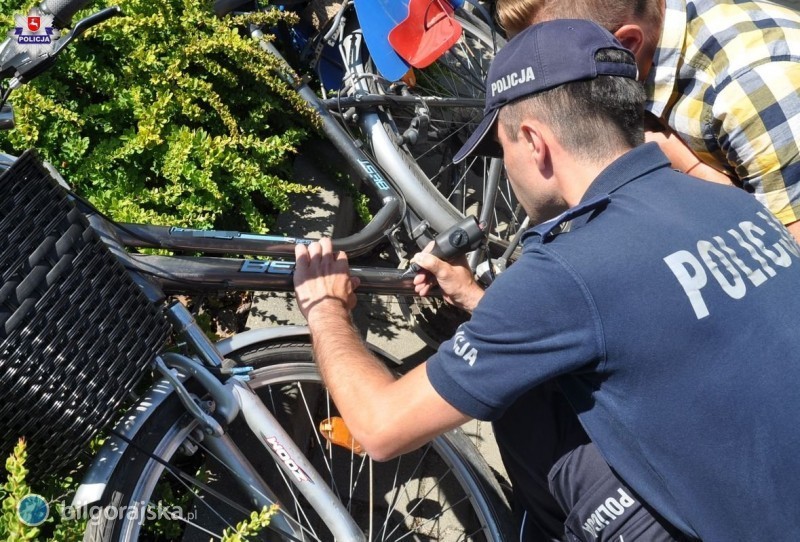 Policjanci będą znakować rowery