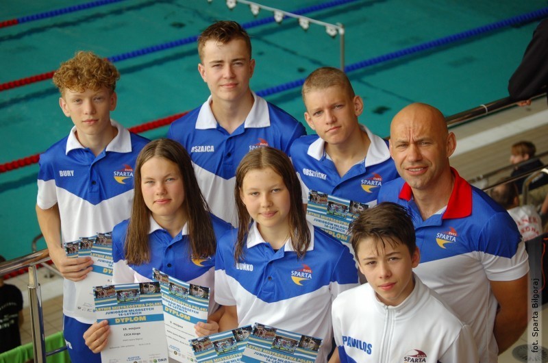 Pływackie Mistrzostwa Polski Juniorów z udziałem Sparty