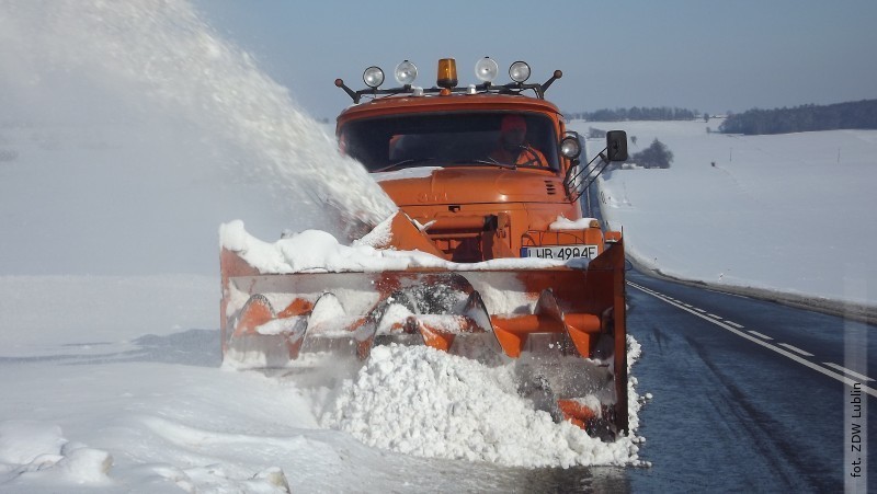 Warunki na drogach województwa lubelskiego