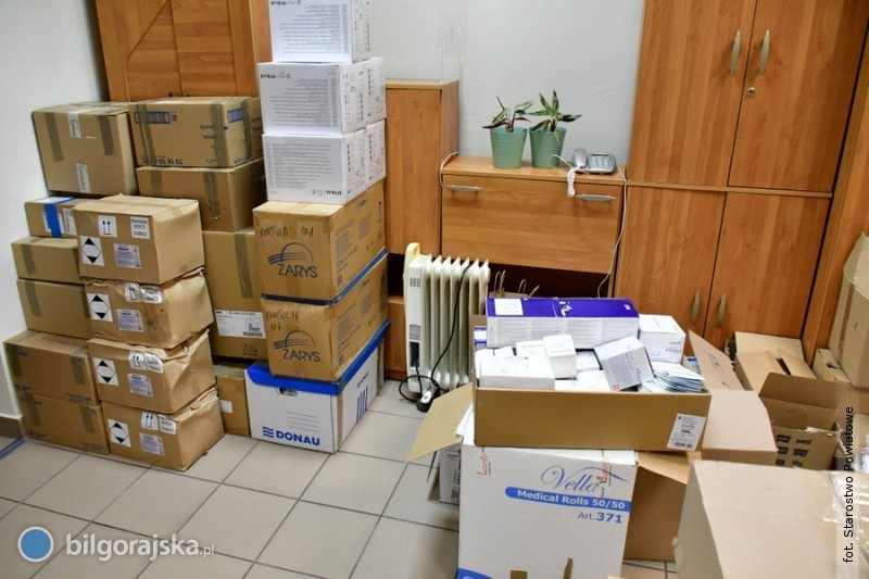 Ponad 450 kg medykamentw z powiatu w drodze na Ukrain