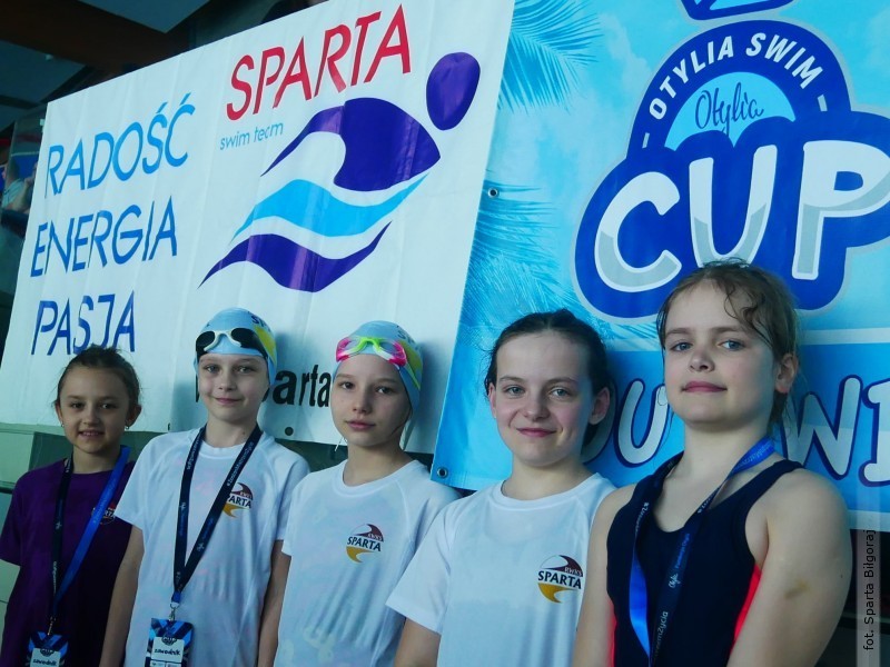 14 medali dla Sparty na Otylia Swim Cup 2022