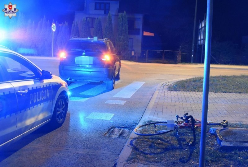 Kierowca BMW potrącił 15-letnią rowerzystkę