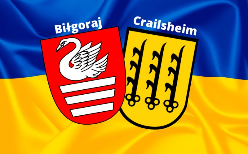 Partnerskie miasto Bigoraja - Crailsheim wspiera zbirk dla Ukrainy