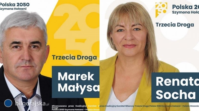 Renata Socha i Marek Maysa powalcz o mandat poselski