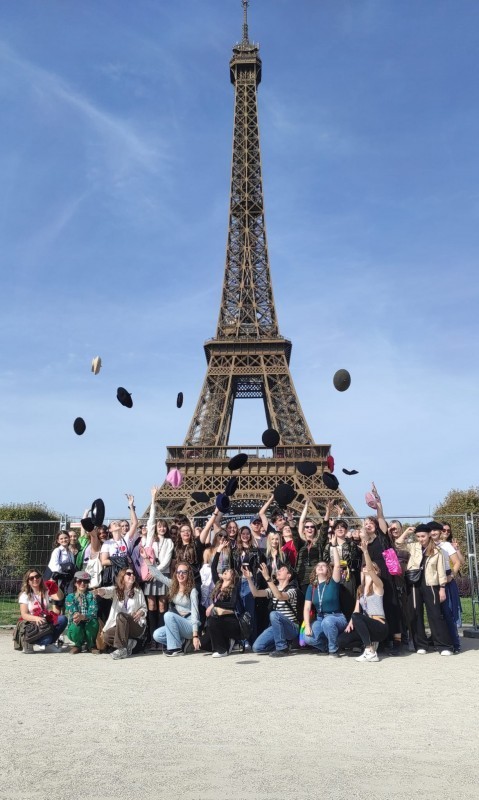 Biłgorajscy licealiści we Francji
