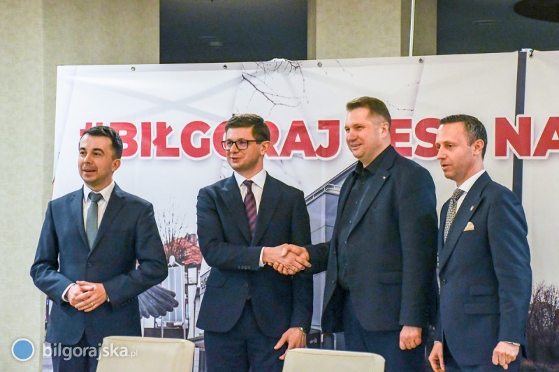 Przemysaw Czarnek udzieli poparcia kandydatowi na burmistrza