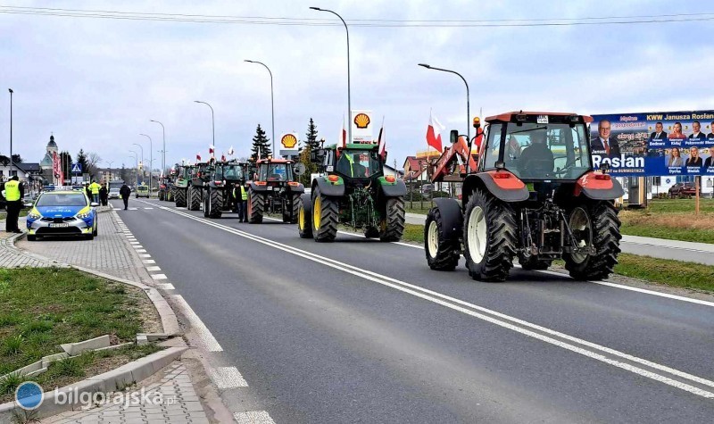 Rolnicy blokuj trzy ronda w Bilgoraju [MAPA UTRUDNIE NA LUBELSZCZYNIE]
