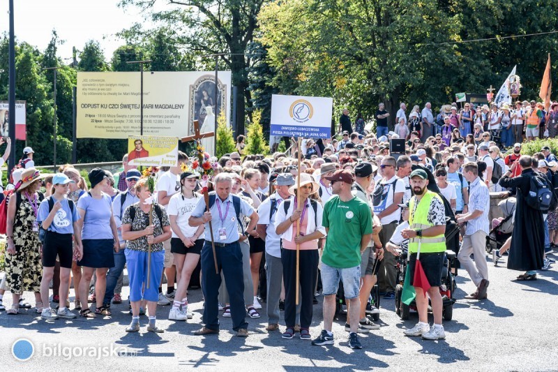 Pielgrzymi z Bigoraja i okolic ju w drodze