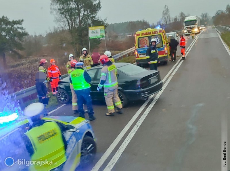 Dwa poranne zdarzenia drogowe [AKTUALIZACJA]