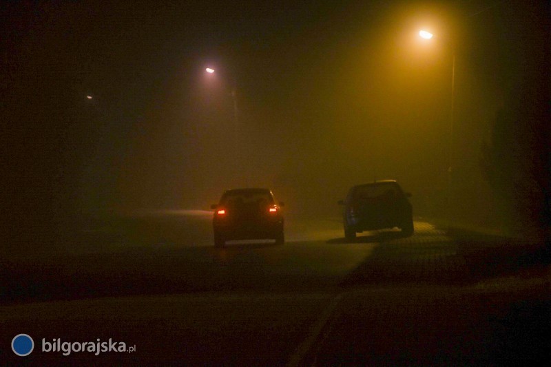 Niebezpieczne warunki drogowe w regionie