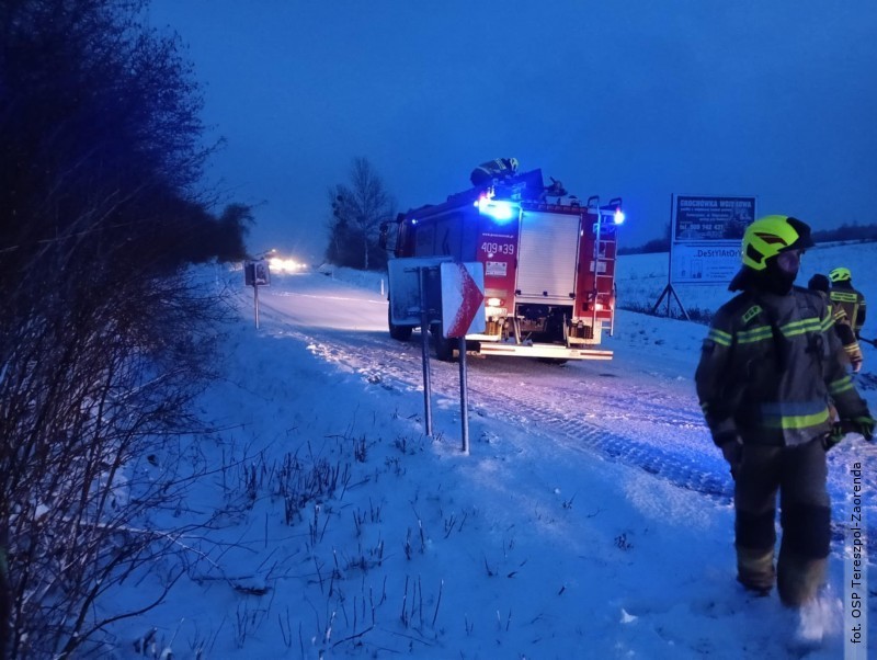 Zimowa aura daje si we znaki. Dwie kolizje w cigu kilkudziesiciu minut