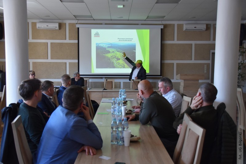 Rozmowy nt. budowy zbiornika retencyjnego