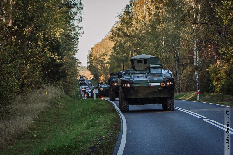 Wojsko na drogach w&nbsp;regionie