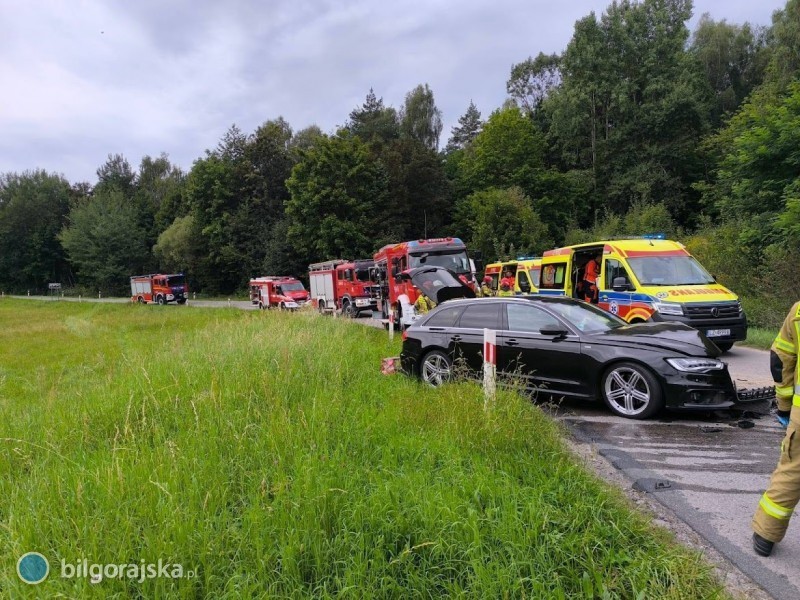 Czo�owe zderzenie osob�wek [AKTUALIZACJA]