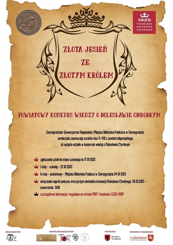 Trwaj� zg�oszenia do konkursu o&nbsp;pierwszym kr�lu Polski