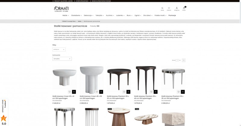 Ekskluzywne stoliki kawowe - jak wybra� model pasuj�cy do salonu?