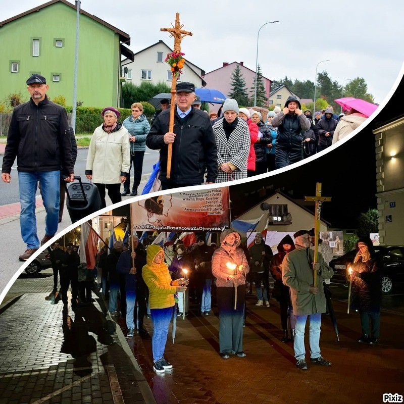 Procesje na ulicach Korczowa i&nbsp;Bi�goraja