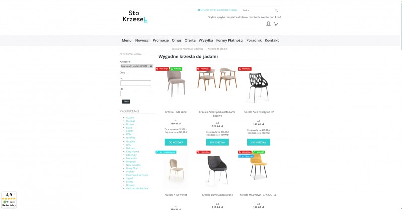 Krzes�a do jadalni w&nbsp;ma�ym mieszkaniu - praktyczne i&nbsp;estetyczne rozwi�zania