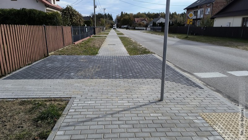 Nowe chodniki gotowe