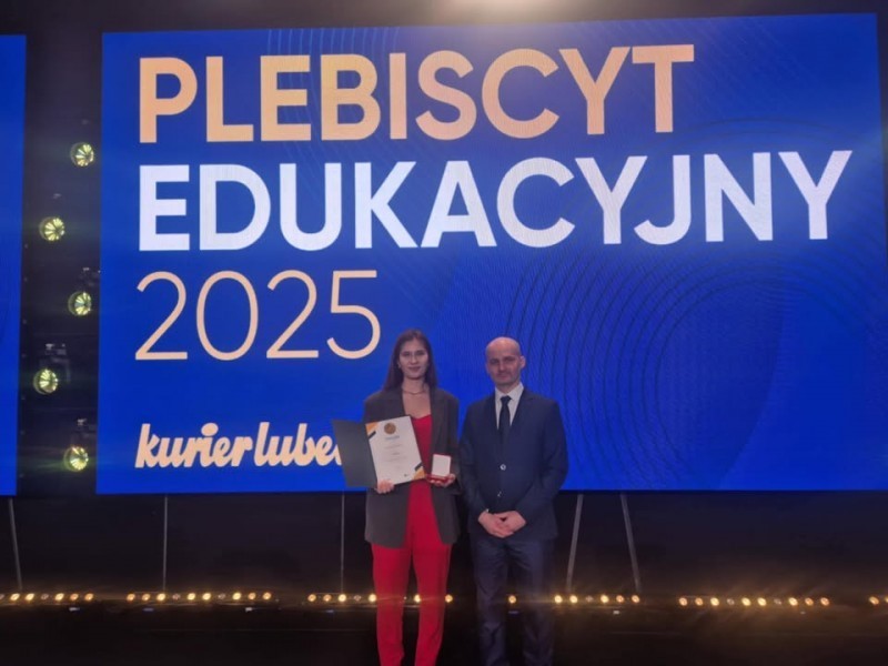 M�oda nauczycielka laureatk� Plebiscytu Edukacyjnego