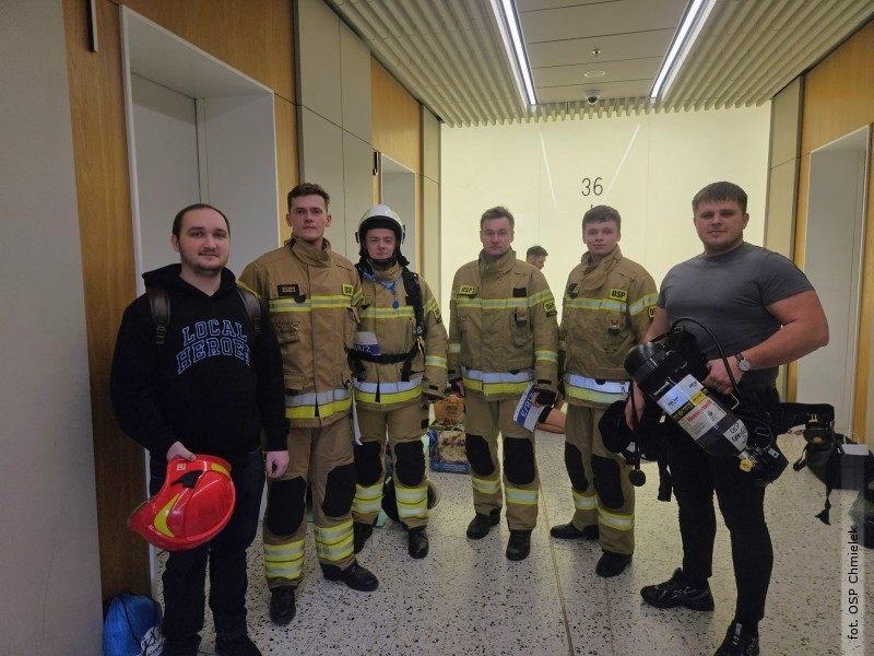 Ekstremalne wyzwanie OSP Chmielek. Druhowie na starcie Everest Run