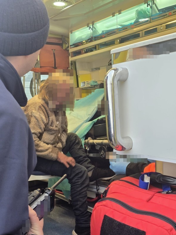 Bohaterska postawa policjant�w zapobieg�a tragedii