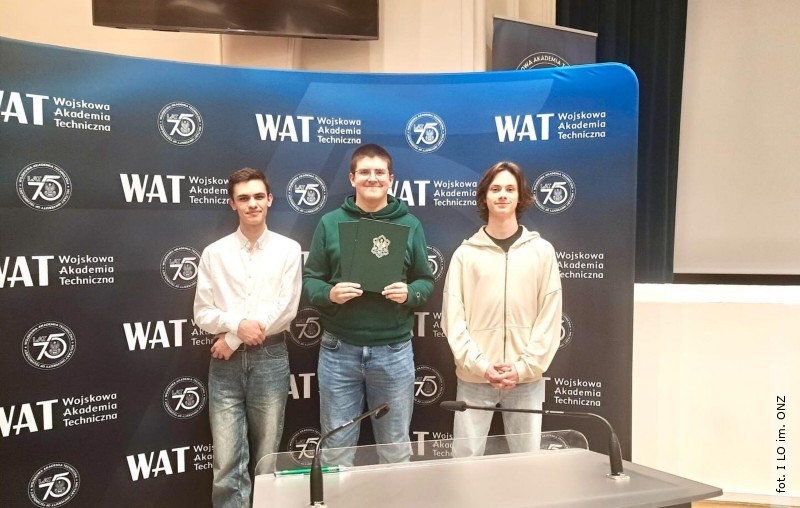 Matematyczne sukcesy licealistów z Biłgoraja
