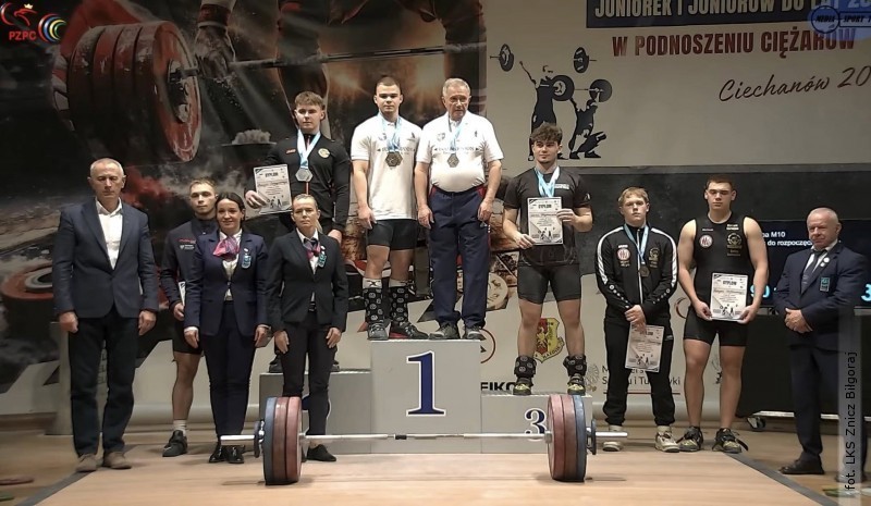 Srebrny medal Mistrzostw Polski dla sztangisty z&nbsp;Bi�goraja