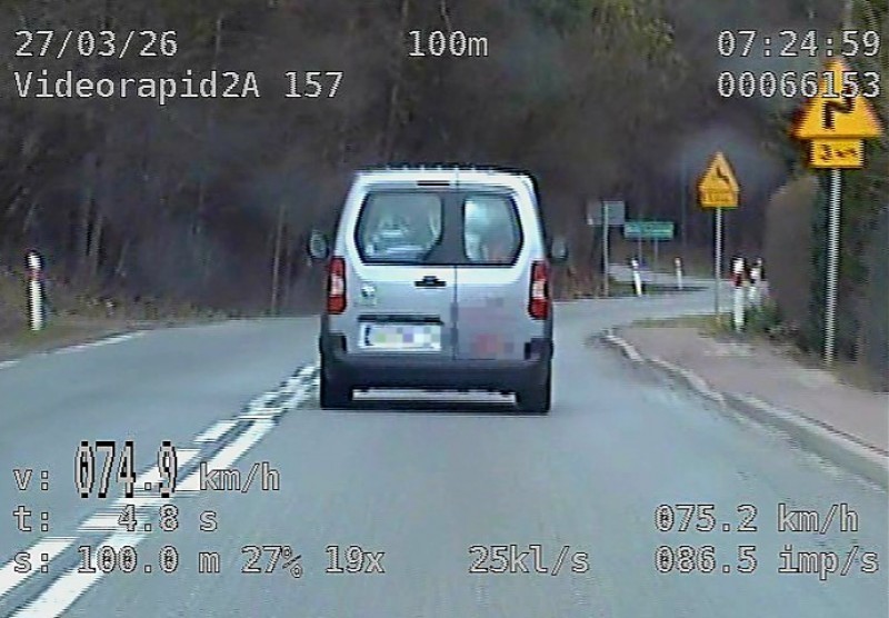 Nietrze�wy kierowca z&nbsp;powiatu zatrzymany na drodze