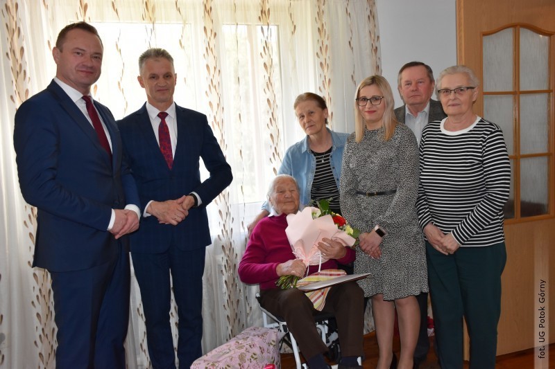 Mieszkanka powiatu sko�czy�a 100 lat