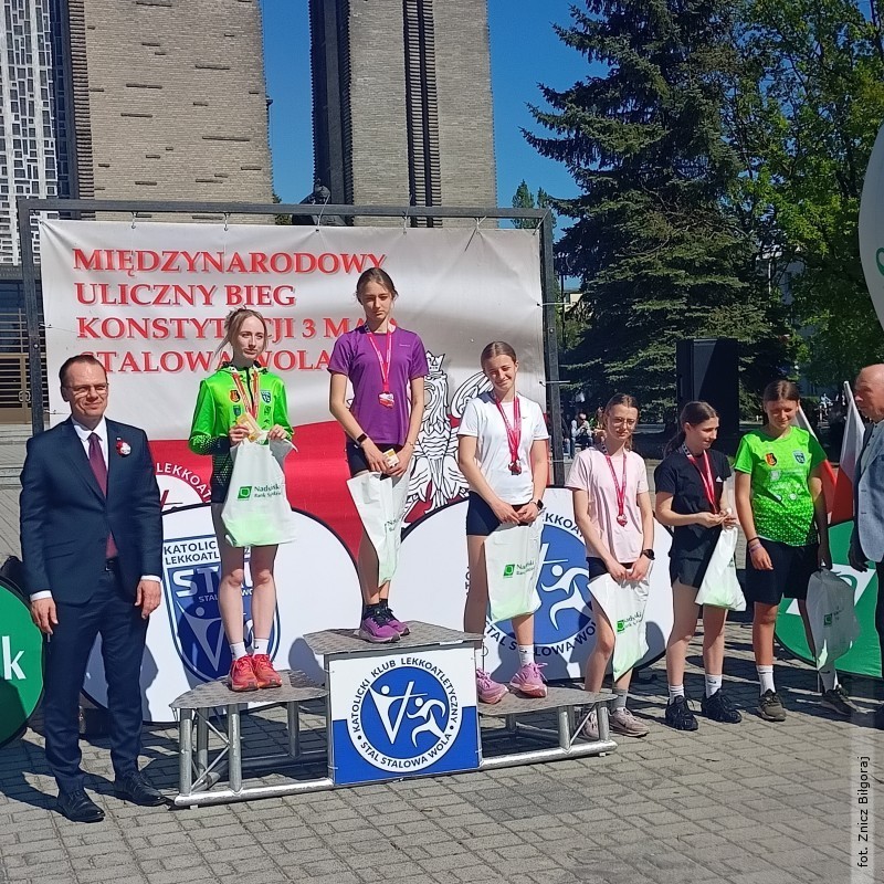 Udany start Znicza Bi�goraj w&nbsp;Mi�dzynarodowym Biegu Ulicznym