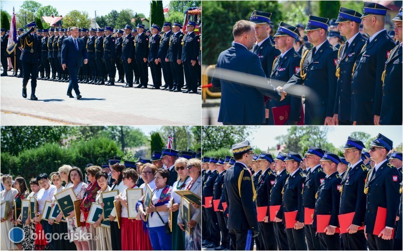 Powiatowy Dzie� Stra�aka. Wr�czono podzi�kowania za walk� z&nbsp;po�arem Puszczy Solskiej [NOWE ZDJ�CIA]